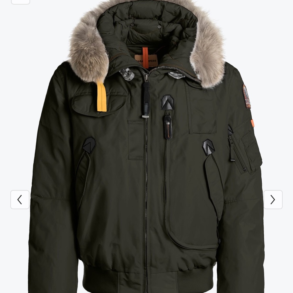 Selling a green (sycamore) gobi parajumpers jacket in a size large.